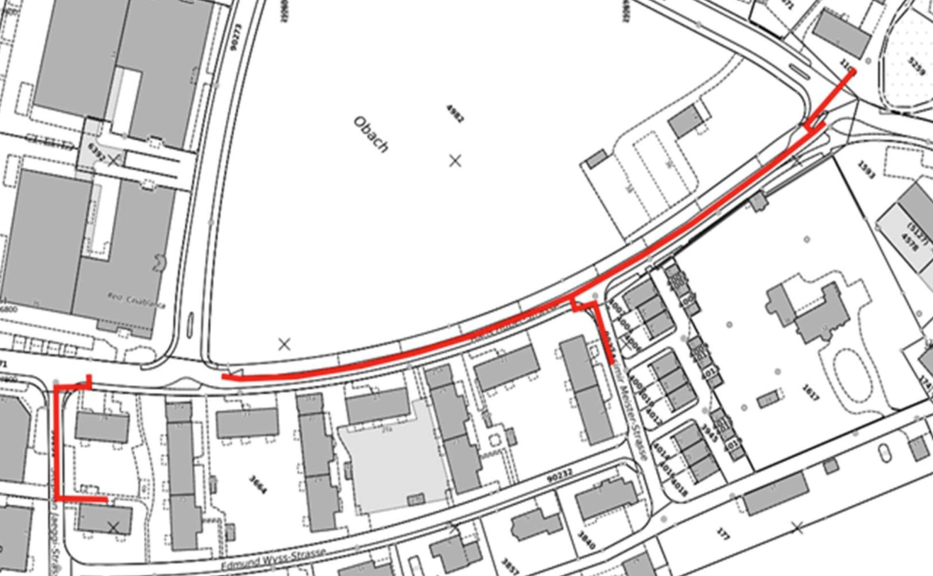 Plan Hnashuberstrasse